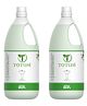 Manipura Ayurveda Totam H-1 Cleaning Agent for Bathroom & Toilet Surface Pack of 2 - 1 Litre Each