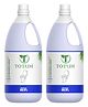 Manipura Ayurveda Totum H6 Toilet bowls & Urinals Cleaning Agent Pack of 2 - 1 Litre Each