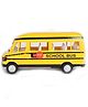 Centy Pull Back TMP Toy School Bus - Yellow
