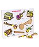 Little Genius Musical Instruments Knob And Peg Puzzle - Multicolour