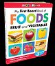 My First Board Book of Foods Fruits And Vegetables - English
