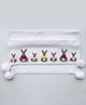 Woonie Handmade Bunny Design Blanket - White