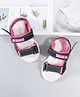 Cute Walk by Babyhug Sandals - Black
