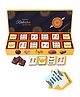 Expelite Rakhi Theme Chocolates & Greeting Card Combo Gift - Multicolor