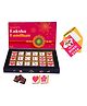 Expelite Rakhi Chocolates With Greeting Card Combo - Multicolor