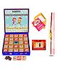Expelite Rakhi Chocolates With Greeting Card Combo - Multicolor