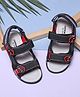Cute Walk by Babyhug Sandals - Black