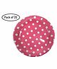 Party Anthem Polka Paper Plates Pink - Pack of 20