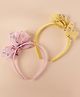 Pine Kids Free Size with Bow Hairband Pack of 2 - Multicolour