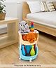 Dual Layered Compact Portable Rack - Blue Beige