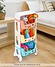 Babyhug 3 Layer Multipurpose Storage Rack - Sky Blue Yellow Red 