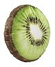 Oscar Home Kiwi Shaped Cushion - Green