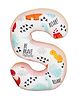 Oscar Homes S Shaped Reversible Cushion - White