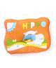 Du Bunn Hippo Print Pillow - Orange