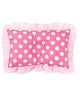 Little Wacoal Baby Pillow Polka Dots Print - Pink