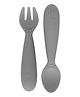 ezpz Mini Utensils - Grey
