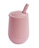 ezpz Mini Cup with Straw Training System Blush - 118 ml
