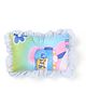 Little Wacoal I Wish Print Baby Pillow - Blue Pink Green