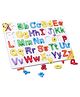 Anindita Wooden English Small Alphabets Puzzle - Multicolor