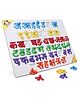 Anindita Toys Hindi Vowels & Consonants Knob & Peg Puzzle - 50 Pieces 