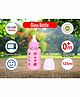 Mastela Glass Feeding Bottle Pink - 125 ml