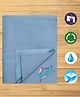 The Little Lookers Baby Dry Sheet Small - Blue