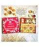 Expelite Premium Rakhi Gift Pack with Dry Fruits and Chocolates - Multicolor 
