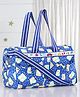 Multipurpose Diaper Bag Animal Print With PVC Material-Dark Blue(Print May Vary)