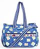 Diaper Bag Multiutility Hugs And Kisses Print With PVC Material-Dark Blue(Print May Vary)