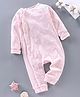 Fox Baby Full Sleeves Romper Mickey Mouse Design - Pink