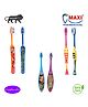 MAXI Junior Toothbrush Combo Pack Of 6 - Multicolor