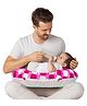 VParents Feeding Pillow Apple Print - Pink