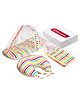 VParents Mite Baby Bedding Set Sleeping Bag And Feeding Pillow Combo - Pink 