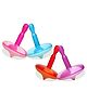 VParents Wooden Spin Tops Pack of 4 - Multicolour