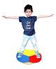 VParents Wooden Apple Shape Balance Board - Multicolour