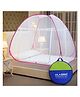 Classic Mosquito Net Polyester Foldable King Bed Size Mosquito Net - Pink