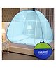 Classic Mosquito Net for Double Bed King Size Foldable Machardani - Blue