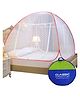 Classic Mosquito Net Foldable Double Bed Net - Red