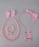 Pine Kids Jewellery Set Free Size Pack of 6 - Pink