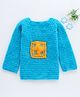 Rich Handknits Pullover Handknitted Sweater - Blue