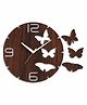 Divamee Designer Wall Clock - Brown
