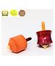 A&A Kreative Box Cylindrical Spinning Top Toy Red - Set of 2 Color May Vary