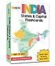 Zooplay India Indian States & Union Territories Flashcards Multicolour - 18 Cards