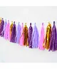 Amfin Paper Tassels Garland Multicolor Pack of 20 - Length 800 cm