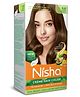 Nisha Creme Hair Colour Ammonia Free Permanent Hair Color Light Brown 5.0 - 120g