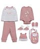 My Milestones Infant Essentials Gift Set FS Peach - 8 Pieces