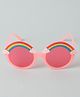 Babyhug Round Sunglasses Rainbow Design - Pink