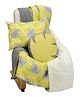 Mi Dulce An'ya Baby Cot Bedding Set Fern Print- Yellow