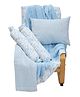 Mi Dulce An'ya Baby Cot Bedding Set Star Print- Blue