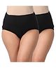 Morph Pack Of 2 Post Delivery Period Panties - Black
